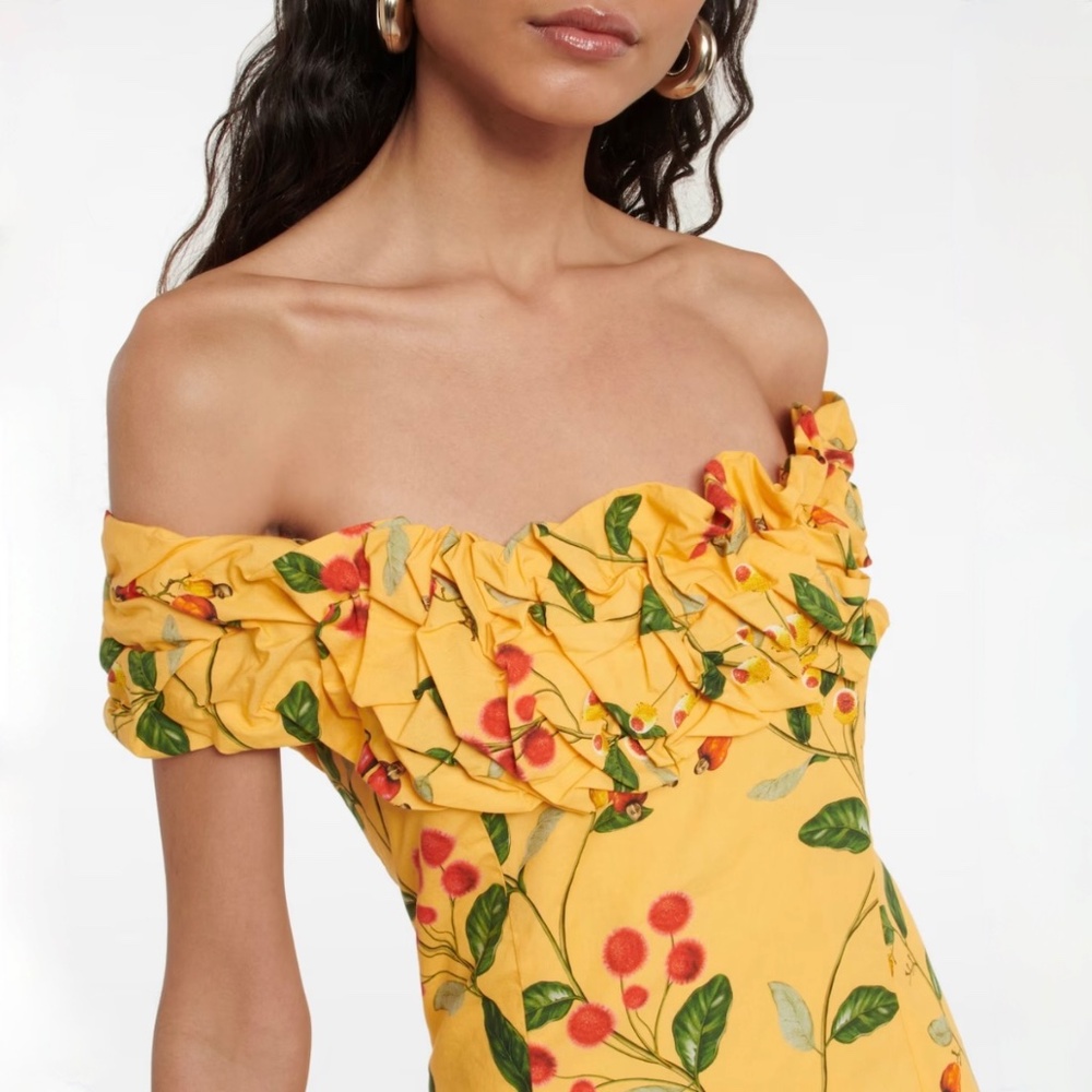 Agua by Agua Bendita Jardin Cotton Poplin Mini Dress - Picture 2 of 16